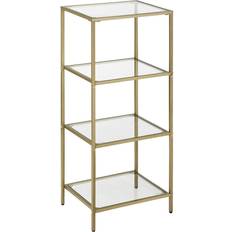 Guld Boghylder Vasagle Shelf bookcase Bogreol