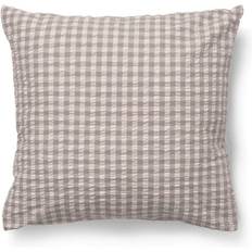 Juna Bæk Bølge Pillowcase Tårtservering W63 x L60 cm Grey/Birch Kuddöverdrag Grå