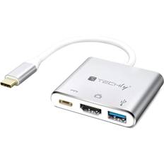 Techly Converter Cable Adapter USB-C to HDMI Typ