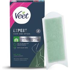 Dermatologisch Getest Waxen Veet Cold Wax Strips Dry Skin Set of 20