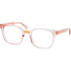 Gucci Femme Lunettes de soleil Gucci GG0184O Square Unisex Eyeglasses - Rose