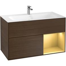 Guld Badrumsmöbler Villeroy & Boch Finion F040HFGN