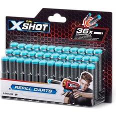 Fléchettes Zuru Pistolet X-Shot Recharge 36 fléchettes en mousse