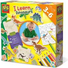 Animal Ensembles de créativité SES Creative J'apprends les dinosaures Jeu créatif A partir de 3 ans