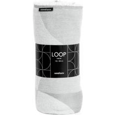 Viskose Tæpper Novoform Loop Plaid, Cool Tæppe Grå