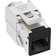 InLine 8-pack Keystone RJ45-jack skärmad Cat.6A