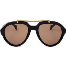 Solbriller Saturnino VENUS BLACK MATTE GOLD MATTE BRIDGE