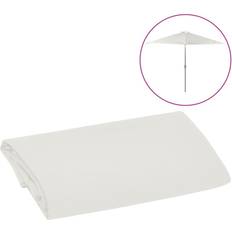 vidaXL Aurinkovarjon Vaihtokangas Hiekanvalkoinen 300 cm