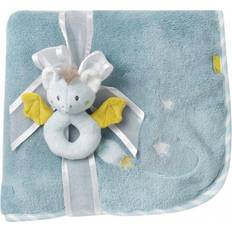 Fehn Blanket with bat mascot 13 cm [Levering: 6-14 dage]