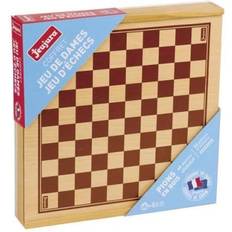 Jeujura J8133 Checkers and Chess Games Set
