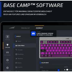 Tastaturen Mountain Everest Max Gunmetal Grey RGB MX Speed
