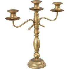 Gold Candlesticks BigBuy Home 42 X 12 X Kerzenhalter