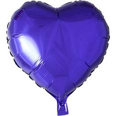 Kærlighed Balloner Globos Hjerte Folieballon Lilla