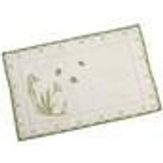 Villeroy & Boch Colourful Spring Vintergæk 32x48 cm Hvid Dækkeserviet Grøn, Hvid