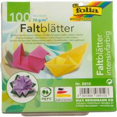 Glorex folia Faltblätter INTENSIV mehrfarbig