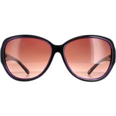 Ted Baker Oval Black Purple Brown Gradient TB1394 Shay