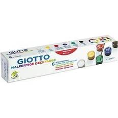 Giotto Hobbymaterial Giotto Schulmalfarben farbsortiert 6x 18,0 ml