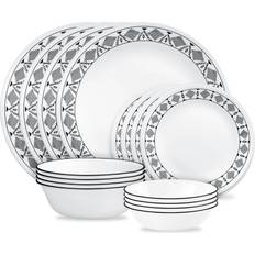 Dinner service for 4 Corelle Cusco 16pcs Service for 4 Dinnerware 8 Plates Dinner Set 16pcs