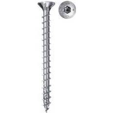 Byggmaterial Fischer Power-Fast II Spånskivs Skruv 6 mm 50 mm T-profil Stål 200 st 200st