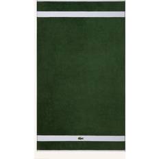 Lacoste Contrast Cotton Bath Towel Green (140x)