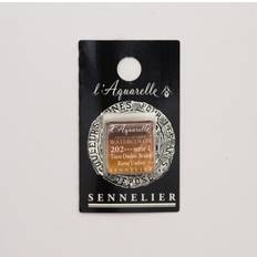 Sennelier Watercolour Half Pan Burnt Umber