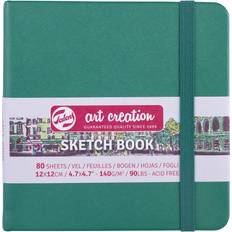 Talens Art Creations Sketchbook Forest Green 12x12cm 140g 80 sheets