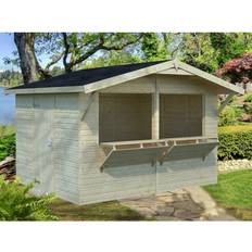 Palmako Stella 8.4 M² 259x323 cm Natur (Byggnadsarea )