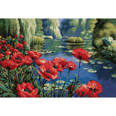 Dimensions Needlepoint Kit 16 X11 Stitched In Thread