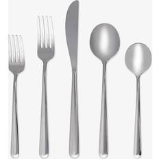 Cambridge Silversmiths Lorenn Mirror 20 Piece Flatware Service for 4 Cutlery Set 20pcs