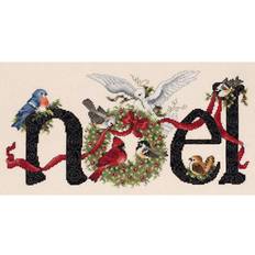 Design Works Janlynn Counted Cross Stitch Kit 14.25"X7"-Noel 14 Count