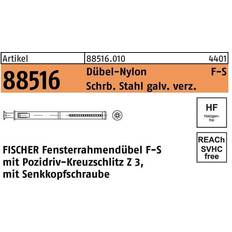 Fischer F-S Karmdybel 10 x 75 mm Set of 50