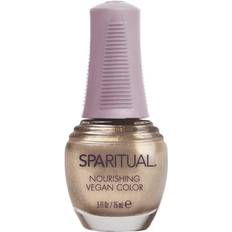 Nail Products SpaRitual Nourishing Vegan Nail Color Golden Thread Nail Polish