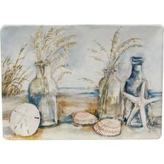 Certified International Coastal Landscape Rectangular Platter Serveringsfat