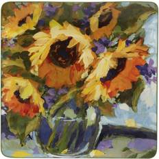 Certified International Sunflower Bouquet Square 12.5" Serveringsfat