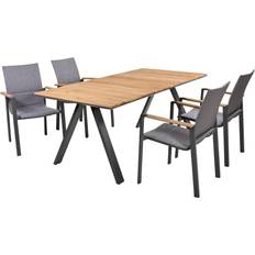 Grau Café-Sets Garden Pleasure Tischgruppe Café-Set