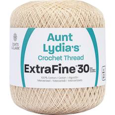 Natural Yarn Coats Extra Fine Crochet Thread Size 30