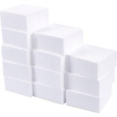 Juvale Foam Squares, Arts and Crafts Supplies 4 x 4 x 2 In, 12-Pack