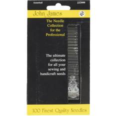 Pins & Needles John James Professional Needle Collection, Assorted 100/Pkg