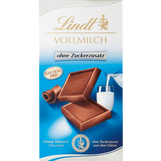 Lindt Schokolade Lindt Schokolade Vollmilch ohne Zuckerzusatz 100g