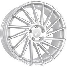 18" - Silbrig Autofelgen Keskin Kt17 Silver front polish 8x18 5x112 ET45