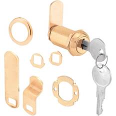 Prime-Line 7/8 Plated Diecast Cam Lock Yale Keyway