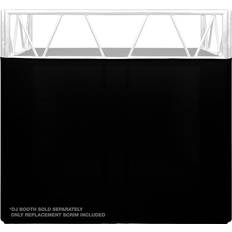 Scrim Indio DJ Booth Scrim, black