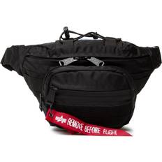 Hombre - Negro Cangureras Alpha Industries Tactical Waist Bag - Black