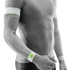 Salute Bauerfeind Sports compression sleeves arm Xlong, white L