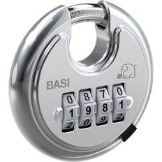 Basi 6100-7050 Hængelås Sølv Rustfrit Stål