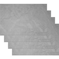 Plata Individuales Villeroy & Boch Caiden Elegance Damask Placemat Set of 4 Individuales Plata