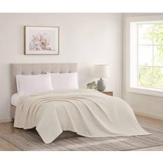 Cotton Blankets Cannon Heritage Waffle Blankets White (228.6x)