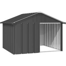 VidaXL Pets vidaXL Dog House Anthracite 116.5 x 103 x 81.5 cm