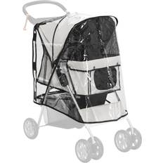Dog Stroller Rain Cover w/ Rear