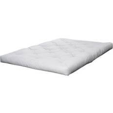 Lit Simple Matelas en Polyéther Basic Futon 140 x 200 cm Blanc Matelas en Polyéther